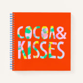 Cocoa & Kisses Notizblock (Vorderseite)