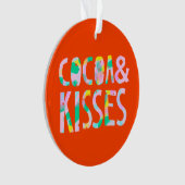 Cocoa & Kisses Ornament (Vorderseite)