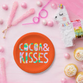 Cocoa & Kisses Pappteller (Party)