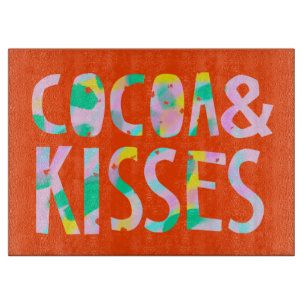 Cocoa & Kisses Schneidebrett
