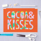 Cocoa & Kisses Seidenpapier (Handwerk)