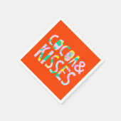 Cocoa & Kisses Serviette (Ecke)