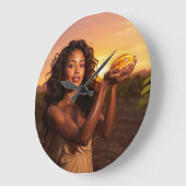 COCOA MAGIC GROßE WANDUHR (Winkel)