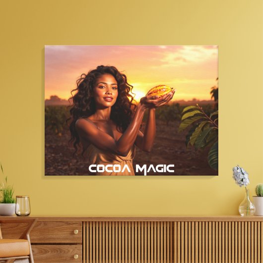 COCOA MAGIC LEINWANDDRUCK (Insitu (Wohnzimmer))