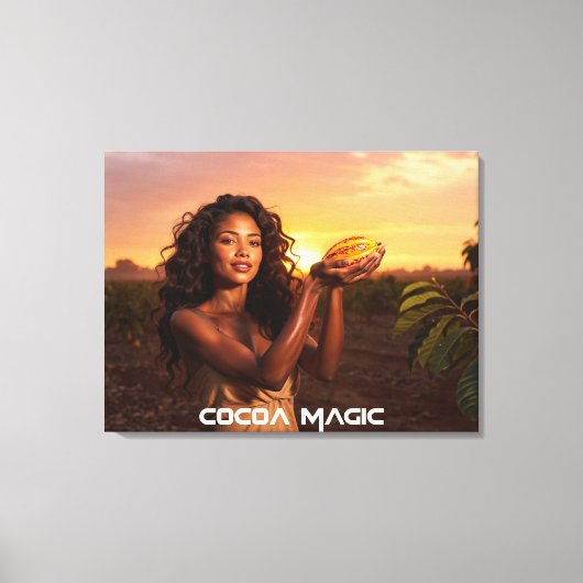 COCOA MAGIC LEINWANDDRUCK (Vorderseite)
