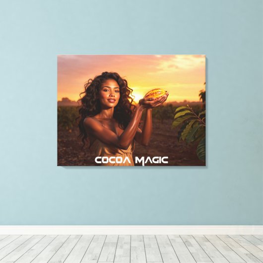 COCOA MAGIC LEINWANDDRUCK (Insitu (Holzboden))