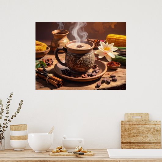 COCOA - MAYA - AZTEC POSTER (Küche)