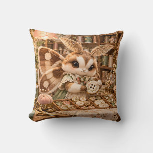 Cocoa Moth Vintage Nähatelier Kissen