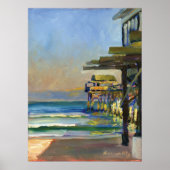 Cocoa Pier Print Poster (Vorne)