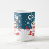 Cocoa season merry christmas kaffeetasse (Mittel)