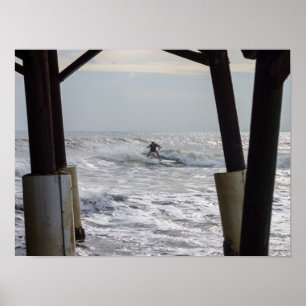 Cocoa Surfing Poster