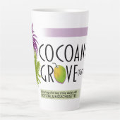 Cocoanut Lounge Latte Tasse (17 oz) (Vorderseite)