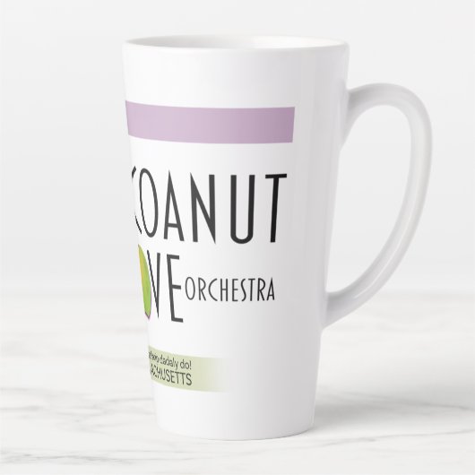 Cocoanut Lounge Latte Tasse (17 oz) (Rechts)