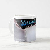 CoCoaodon Carcharias-Haifisch-Tasse - Blau Kaffeetasse (Vorderseite Links)