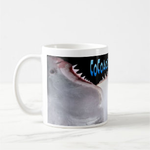 CoCoaodon Carcharias-Haifisch-Tasse - Blau Kaffeetasse