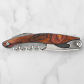 Cocobolo (Holz)-Imitate beenden Kellnermesser (Rückseite)