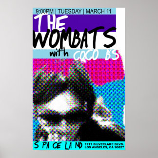 CoCoB's bei Spaceland Poster