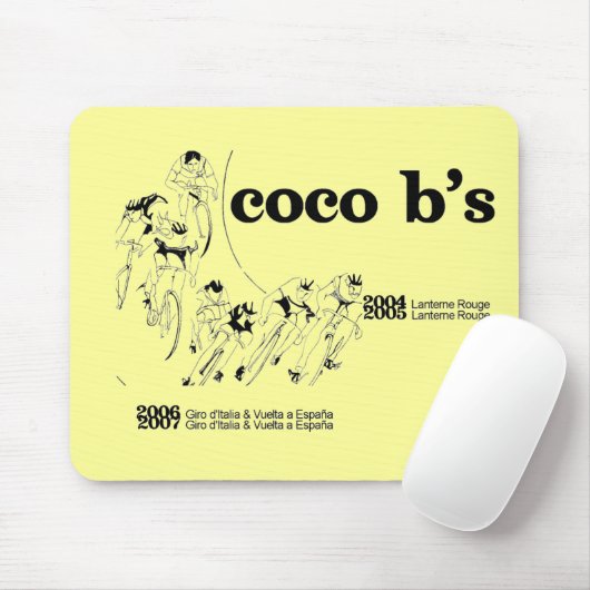 CocoBs Le Tour Mousepad (Mit Mouse)
