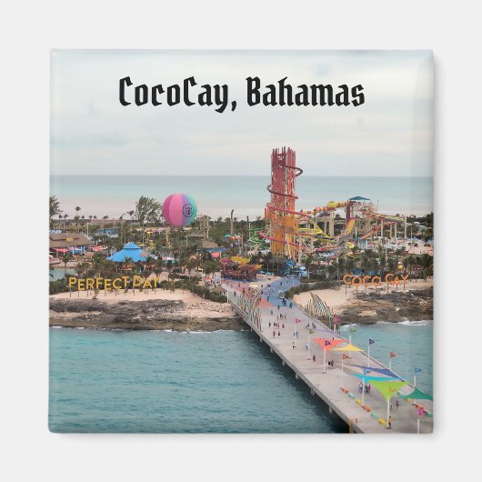 CocoCay Bahamas-Magnet Magnet (Vorne)