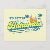 CocoCay Bahamas Postcard Aussichtskarte Postkarte (Vorderseite)