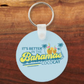 CocoCay Bahamas Urlaub Bahamas Kreuzfahrt Schlüsselanhänger (Vorderseite)