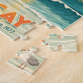 Cococay Bahamas Vintage Travel Puzzle (Seite)