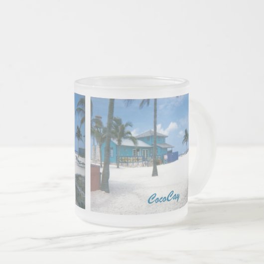 CocoCay Mattglastasse (VorderseiteRechts)