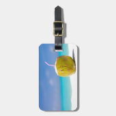 Cococktail am Strand Gepäckanhänger (Vorderseite vertikal)