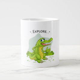 Cocodrille explorer Jumbo-Tasse