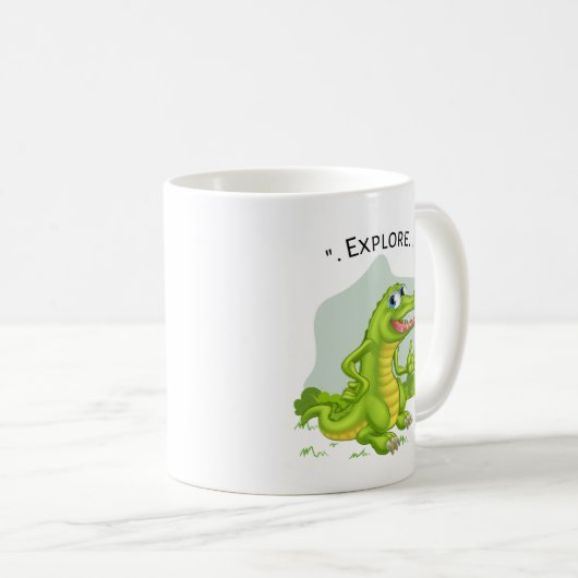 Cocodrille explorer kaffeetasse (VorderseiteRechts)