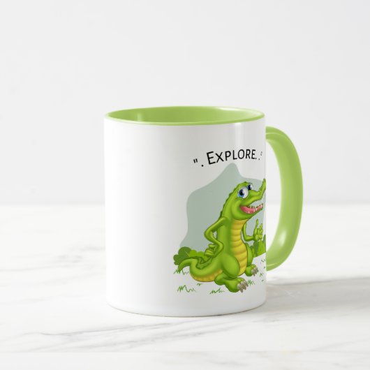 Cocodrille explorer tasse (VorderseiteRechts)