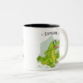 Cocodrille explorer zweifarbige tasse (VorderseiteRechts)