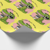 Cocodrille Geschenkpapier (Ecke)