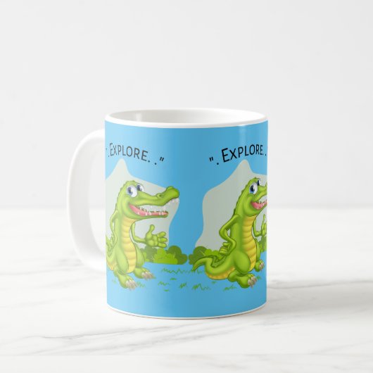 Cocodrille Kaffeetasse (Vorderseite Links)