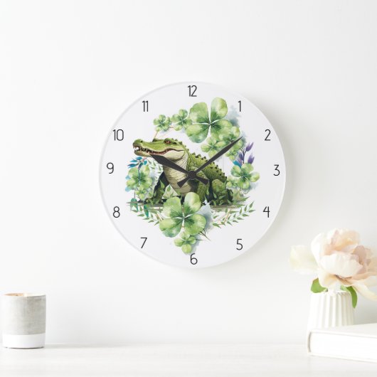 cocodrille style große wanduhr (Zuhause)