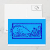 Cocodrilo Postkarte (Vorne/Hinten)