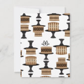 Cocolate Cakes Einladung (Rückseite)