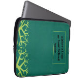 Coconut Baobab Laptop Sleeve (Vorne Rechts)