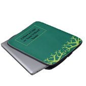 Coconut Baobab Laptop Sleeve (Vorne Knopf)