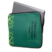 Coconut Baobab Laptop Sleeve (Vorderseite Links)