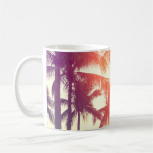Coconut Beach: Vintage tropische Wärme. Kaffeetasse
