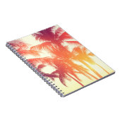 Coconut Beach: Vintage tropische Wärme. Notizblock (Rechte Seite)