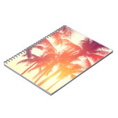 Coconut Beach: Vintage tropische Wärme. Notizblock (Linke Seite)