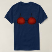 Coconut Bra Funny Hawaiian Bikini t T-Shirt (Design vorne)