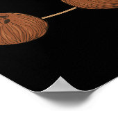 Coconut Brust Kostüm Niedlich leicht Essen Hallowe Poster (Ecke)