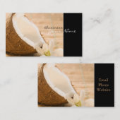 Coconut Business Cards Visitenkarte (Vorne/Hinten)