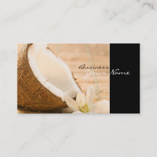 Coconut Business Cards Visitenkarte