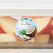 Coconut Candle Etiketten (Befestigt)