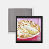 Coconut Cream Pie Magnet (Vorderseite/Rückseite)
