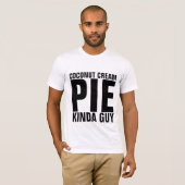 COCONUT CREAM PIE TYP MEN'S T - SHIRT (Vorne ganz)